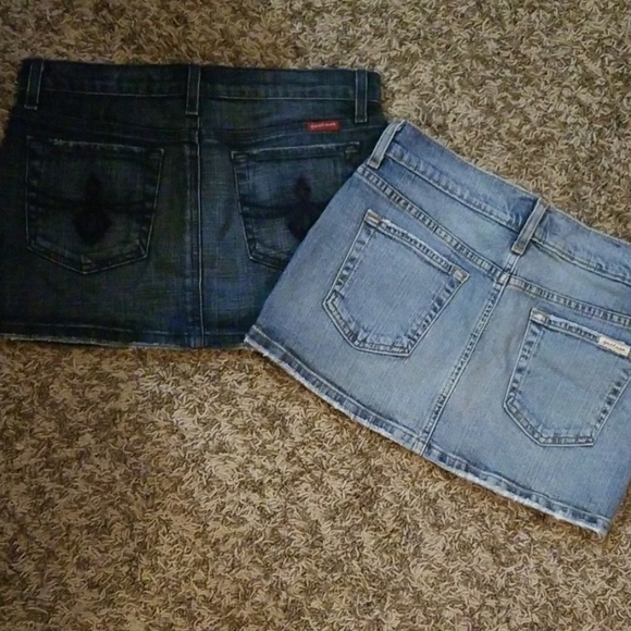 jean skirts - Picture 2 of 4
